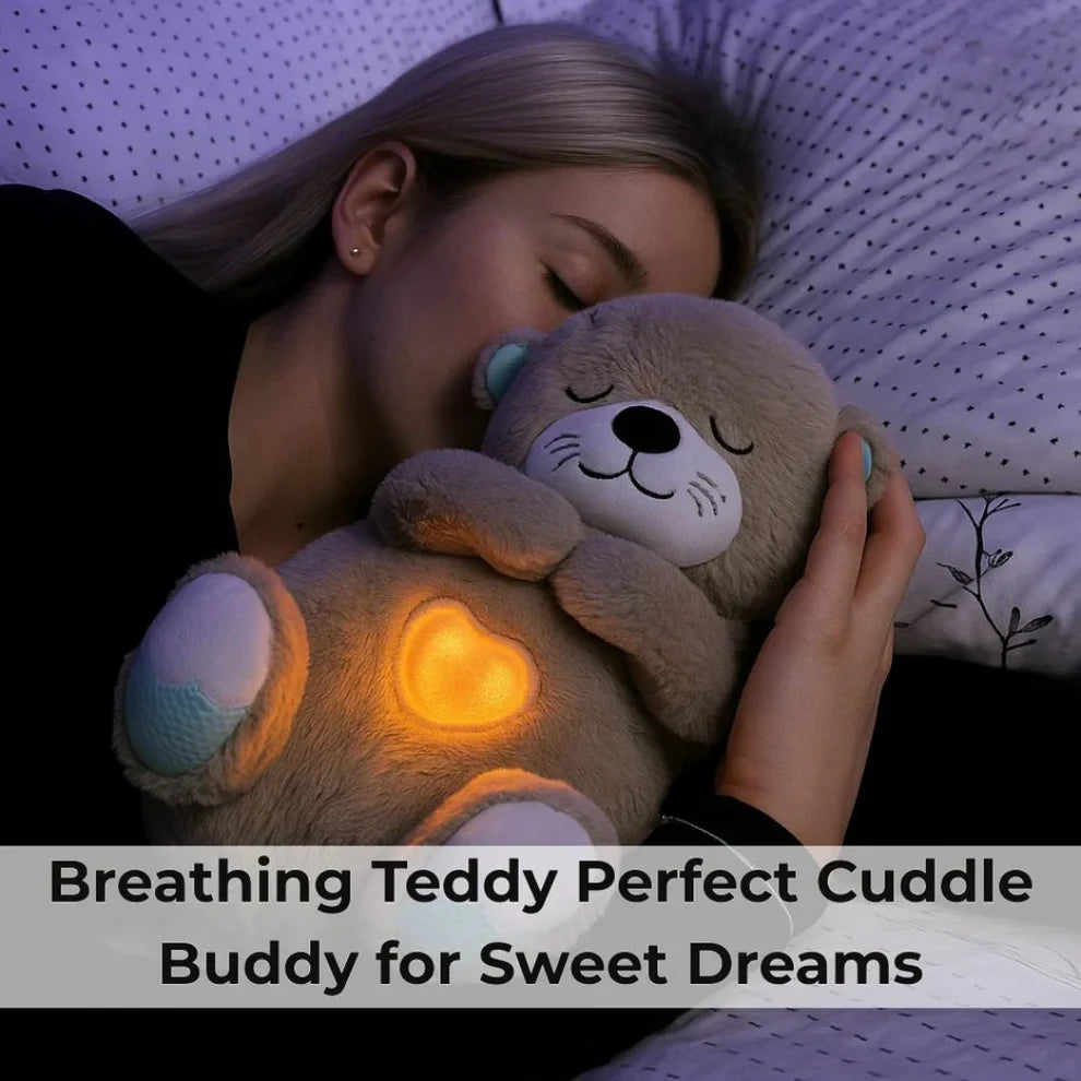 Breathing Teddy Bear with Soothing Music