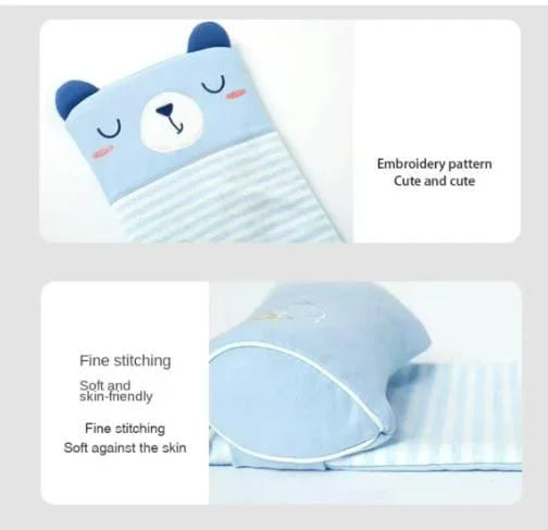 Baby Shaping Head Support Pillow - Assorted Colour - zestymode
