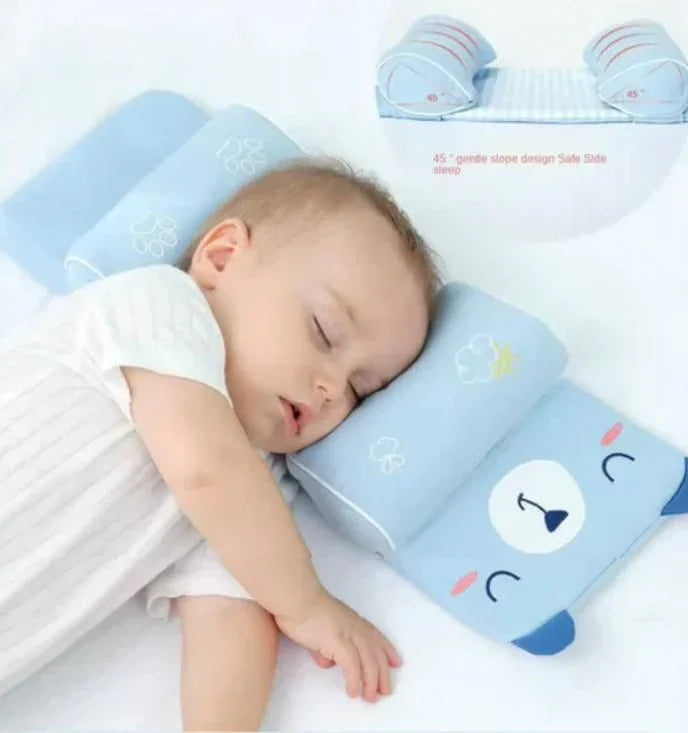 Baby Shaping Head Support Pillow - Assorted Colour - zestymode